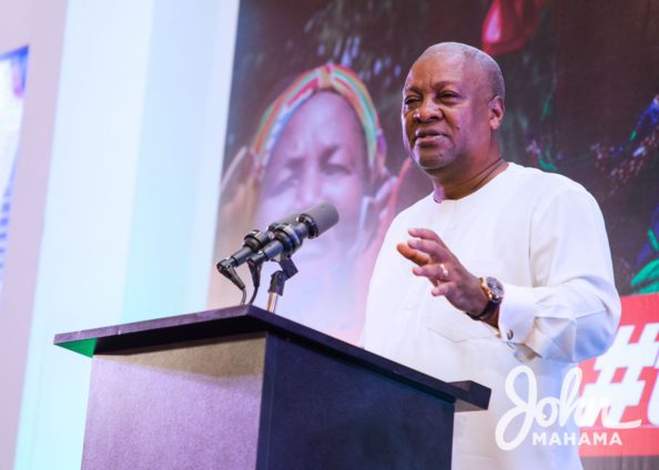Akufo-Addo’s mismanagement leading Ghana into a major ditch – Mahama