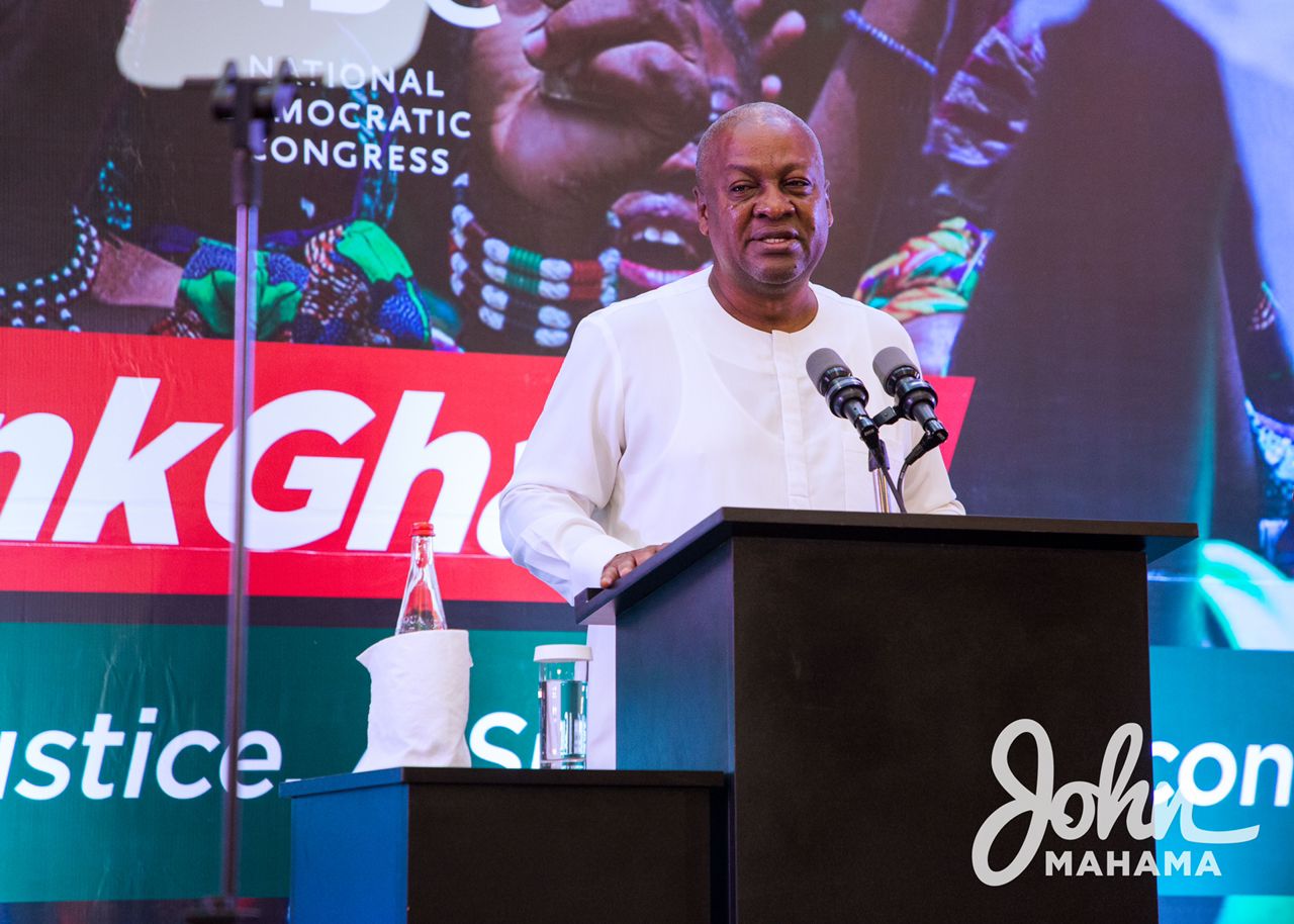 John Mahama thank Ghana