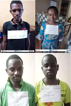 A/R: Five suspected robbers arrested in Ejura Sekyedumase