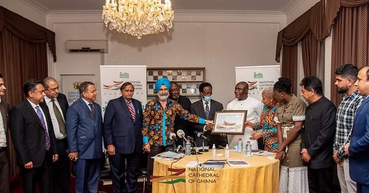 Indian community supports Ghana’s National Cathedral project with ₵200K