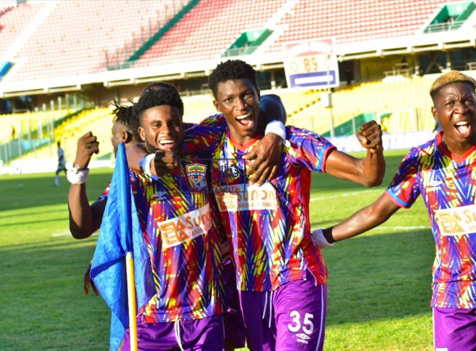 CCC play-off: Hearts of Oak breeze past helpless JS Saoura in Accra