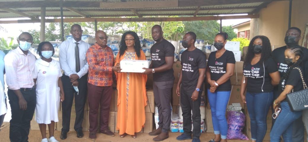 Big Cap Micro Credit donates medical items to Agona West Municipal Health Directorate