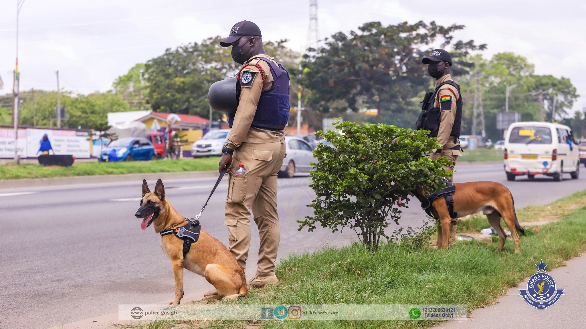 Police have not backed down on deployment of dogs