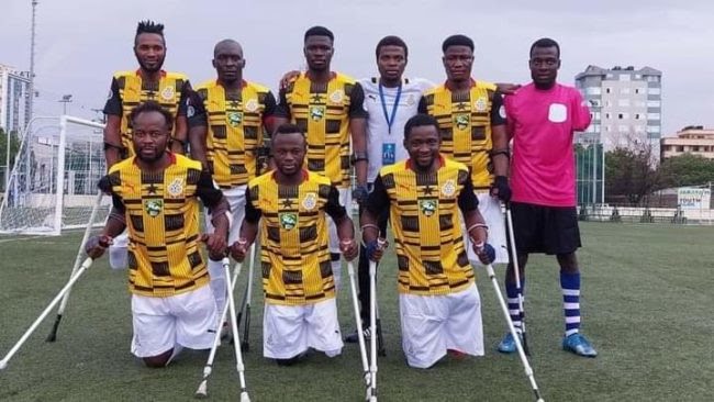 Government rewards amputee players with $2k each for winning AFCON