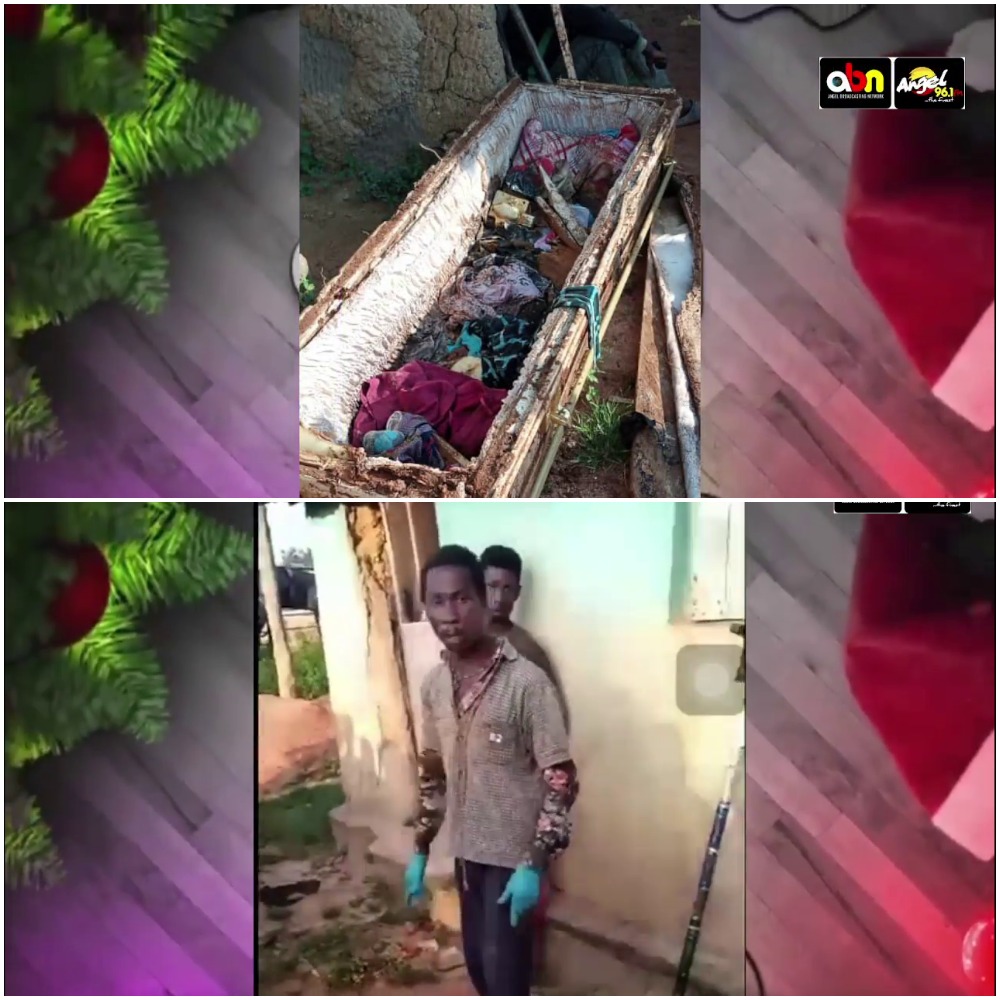 VIDEO: Pastor exhumes mother’s corpse; attempts ressurrecting her one year after burial