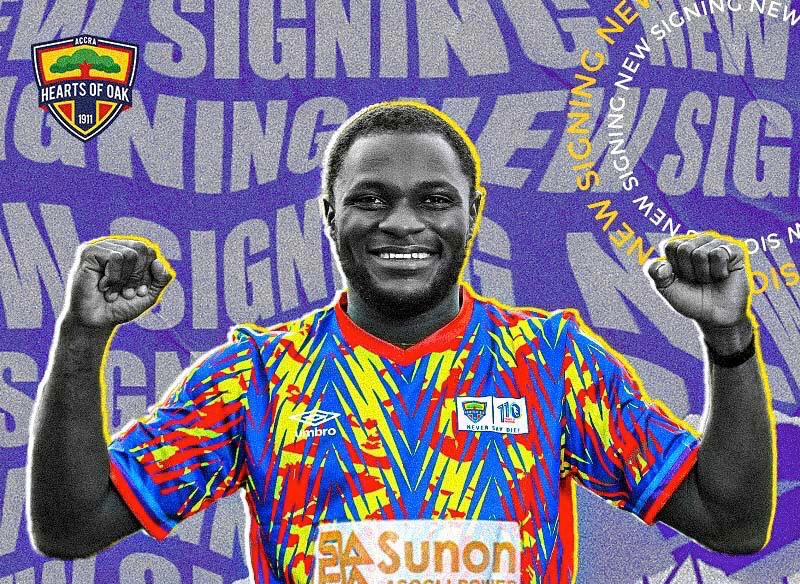 Hearts of Oak announce signing of former Ebusua Dwarfs captain