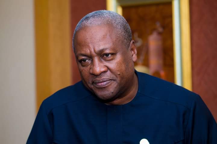 Mahama condoles with families, victims of Bogoso explosion