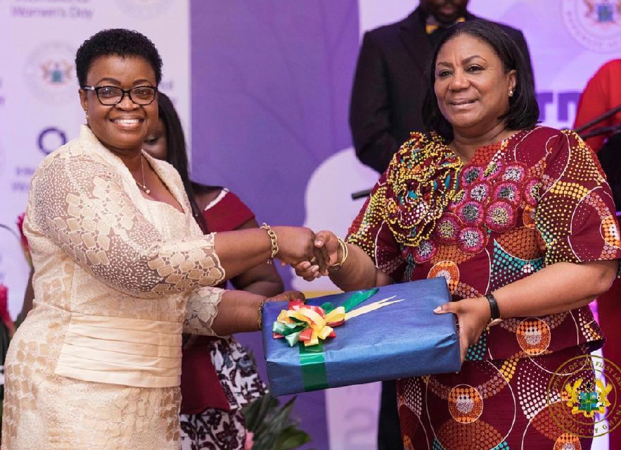 First Lady pays tribute to Ghana’s first female Brigadier General