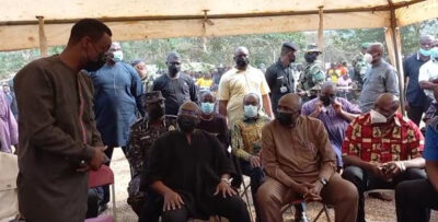 Bawumia visits Bogoso, pledges government support for victims