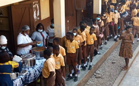 School Feeding caterers receive 2021 second term payment