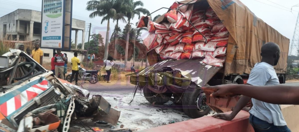 Fumesua: Driver’s mate killed in accident on Kumasi-Accra Highway