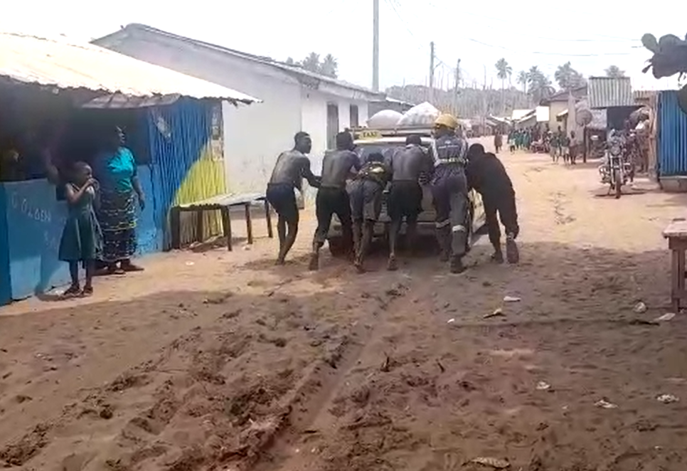 Ellembelle: Residents bemoan the bad state of roads in old Bakanta