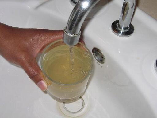 Report if cloudy water flowing exceeds 15 seconds − GWCL