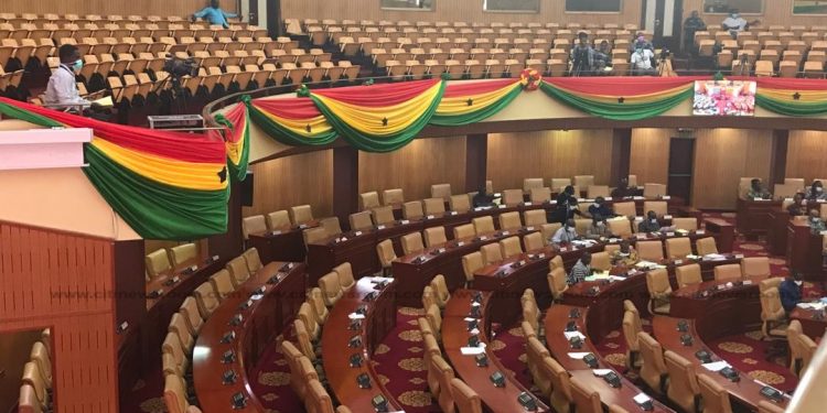 Minority Caucus walks out as parliament considers e-levy bill