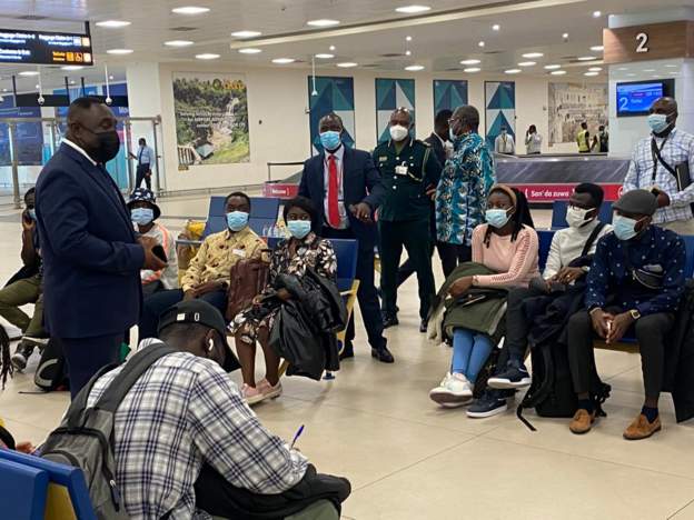 Russia-Ukraine crisis: First batch of stranded Ghanaian students back home