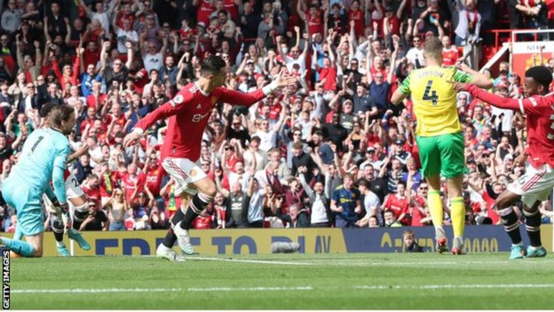 Ronaldo hat-trick earns Man Utd win against Norwich