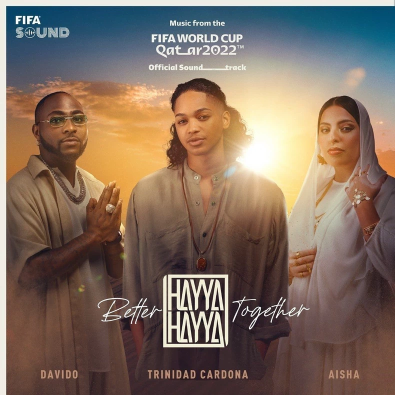 Davido features on Qatar 2022 World Cup theme song