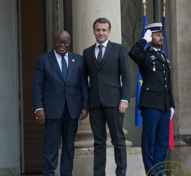 French Election: President Akufo-Addo congratulates Macron on his re-election