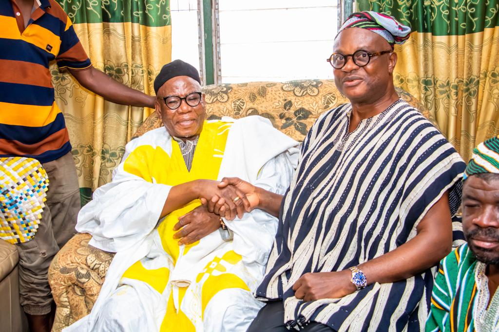 Kojo Bonsu seeks Yaa Naa’s blessings to contest the NDC Flagbearer position