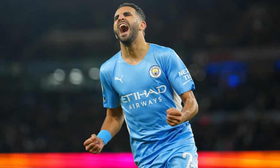 Mahrez sparks Man City back to top of Premier League