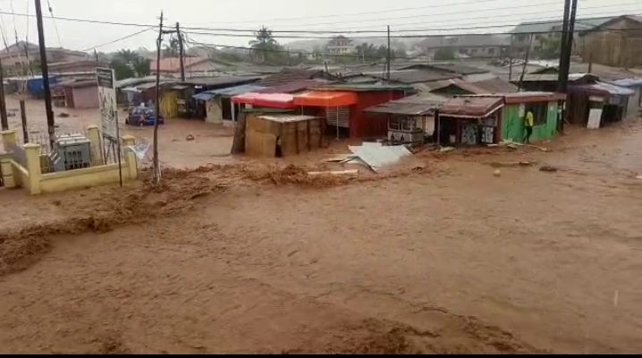 Kasoa SCC, Accra flooded after Friday’s rains