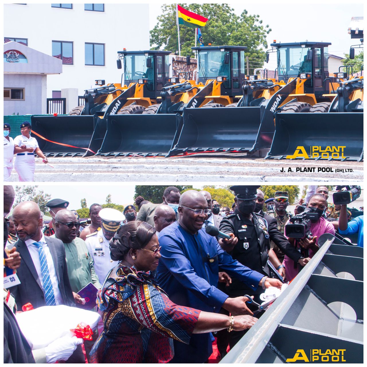 Jospong Group provides equipment for newly commissioned joint  venture companies under DIHOC