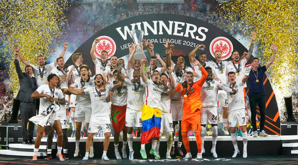 Eintracht Franckurt beat Rangers in shootout to win Europa League final