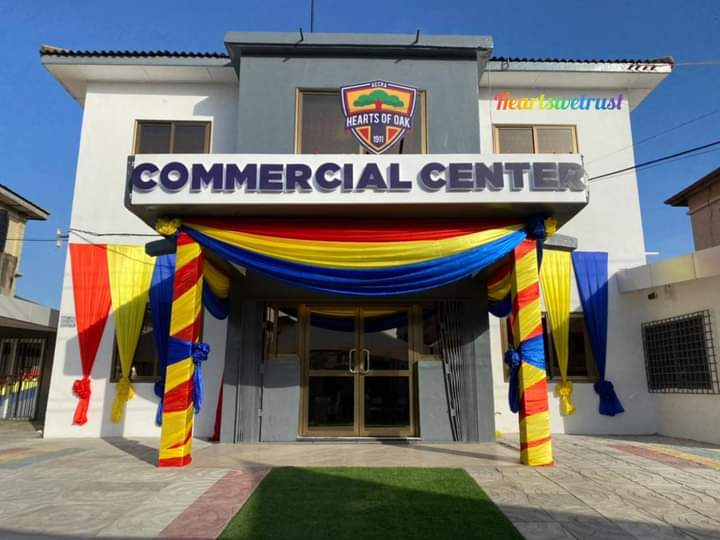 Accra Hearts of Oak commissions ultra modern commercial centre