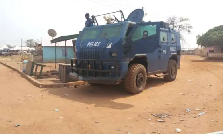 Nkoranza: One confirmed dead, five others injured after irate youth clash with police