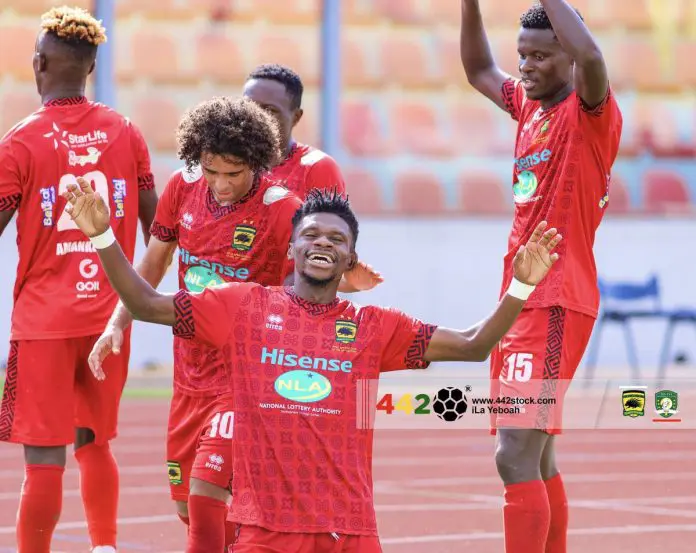 GPL: Asante Kotoko drop points at home after Mbella penalty misses