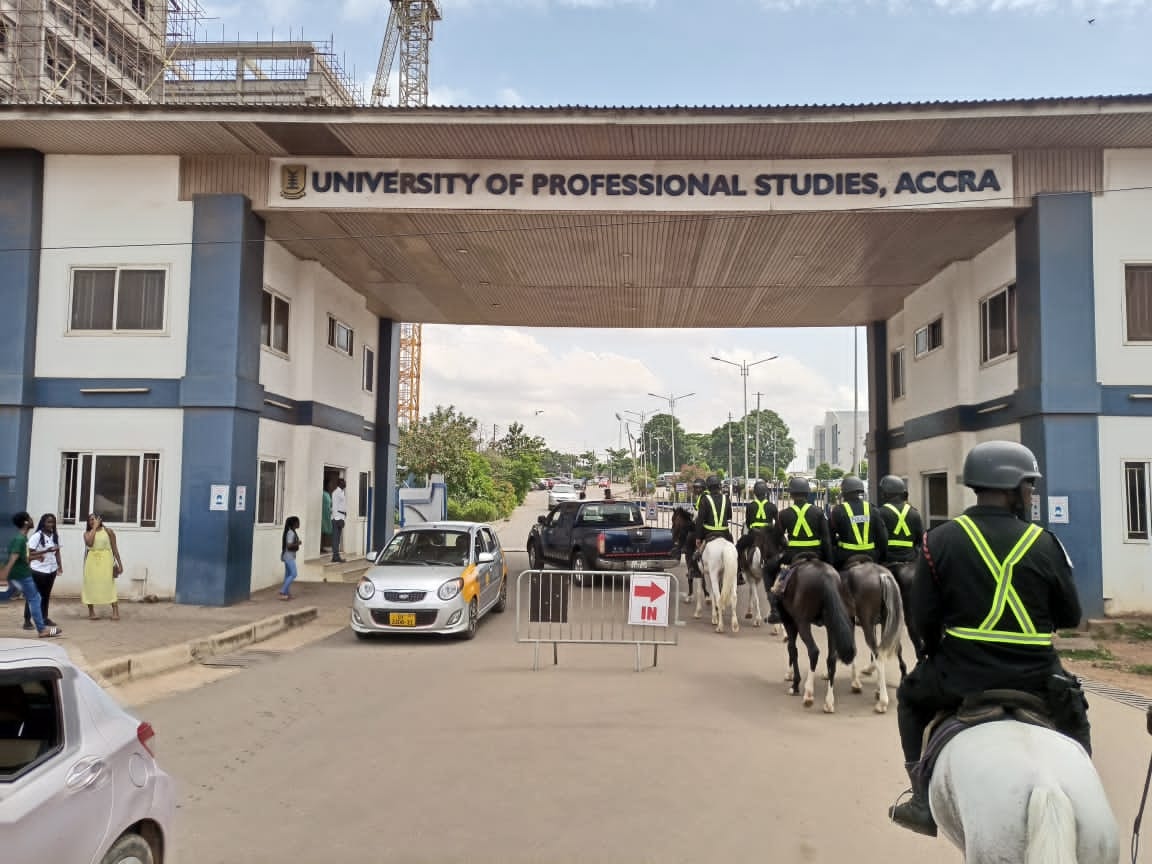 Ghana Police takes policing to door step of public universities in Accra