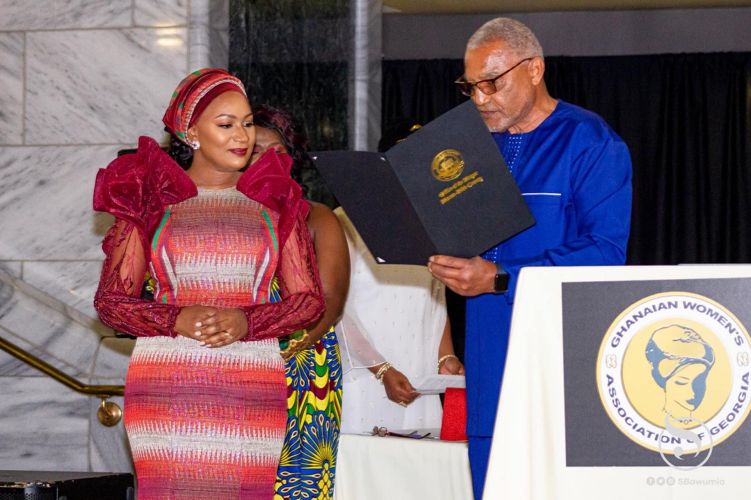 Samira Bawumia receives Global Humanitarian Award in America
