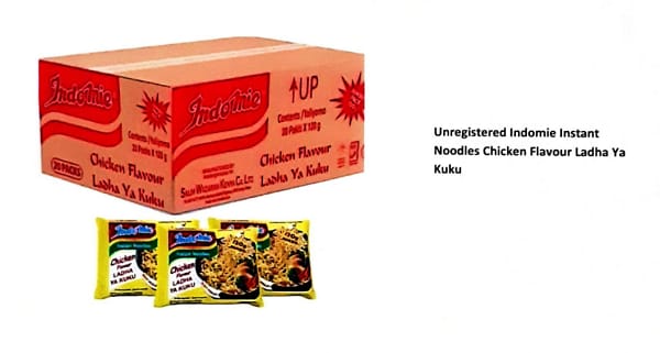 Stay away from indomie instant noodles with ‘ladha ya kuku’ inscription – FDA warns