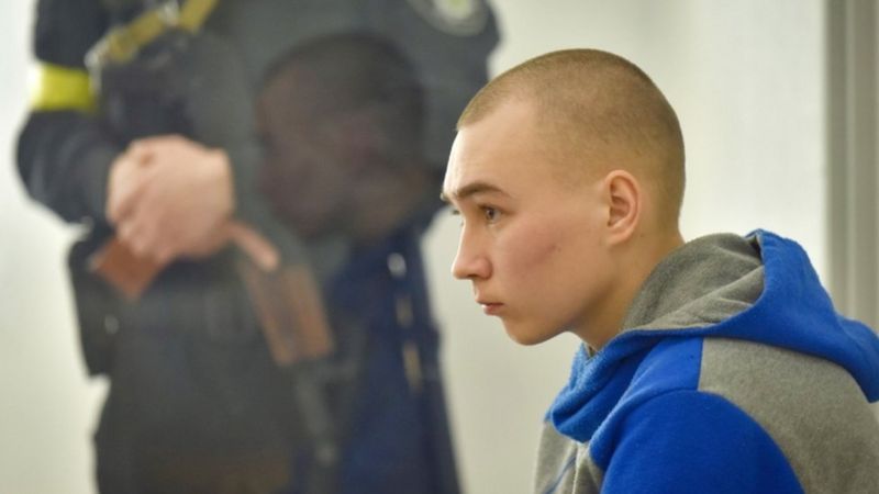 Ukraine war: Russian soldier jailed for life over war crime