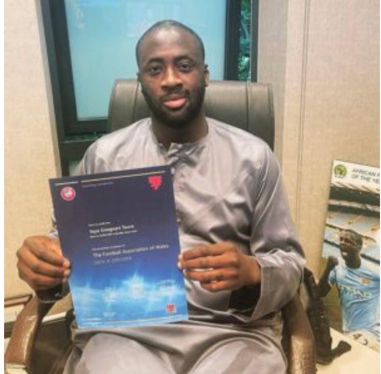 Yaya Toure qualifies as coach after earning UEFA A-license
