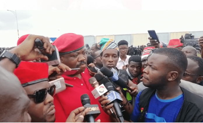 Arise Ghana Demo: We will press against police with our last breath – Joshua Akamba warns