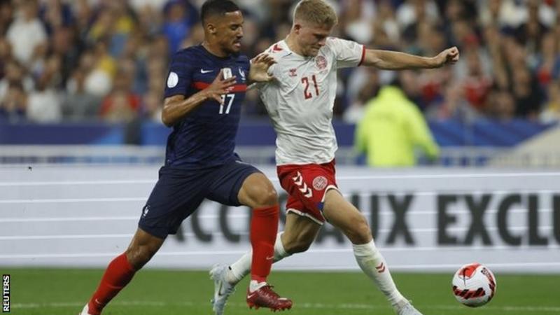 Denmark stuns France in Nations League