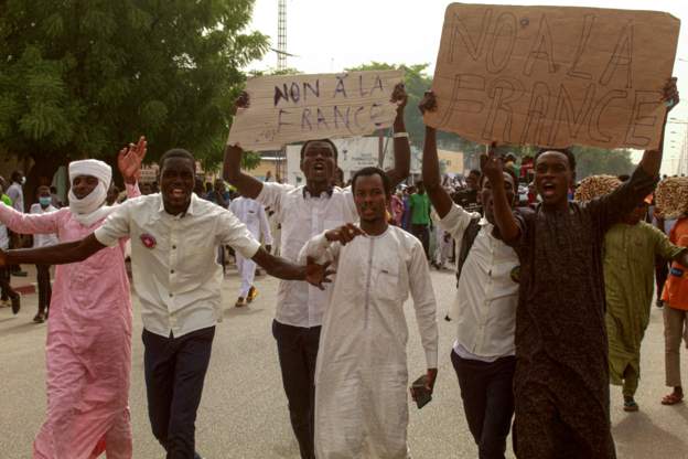 Chad politicians sentenced over anti-France protests