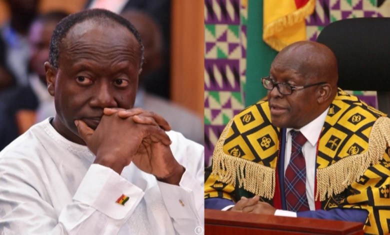‘Mark my words, Parliament won’t do any business from your Ministry until…’ – Speaker to Ofori-Atta