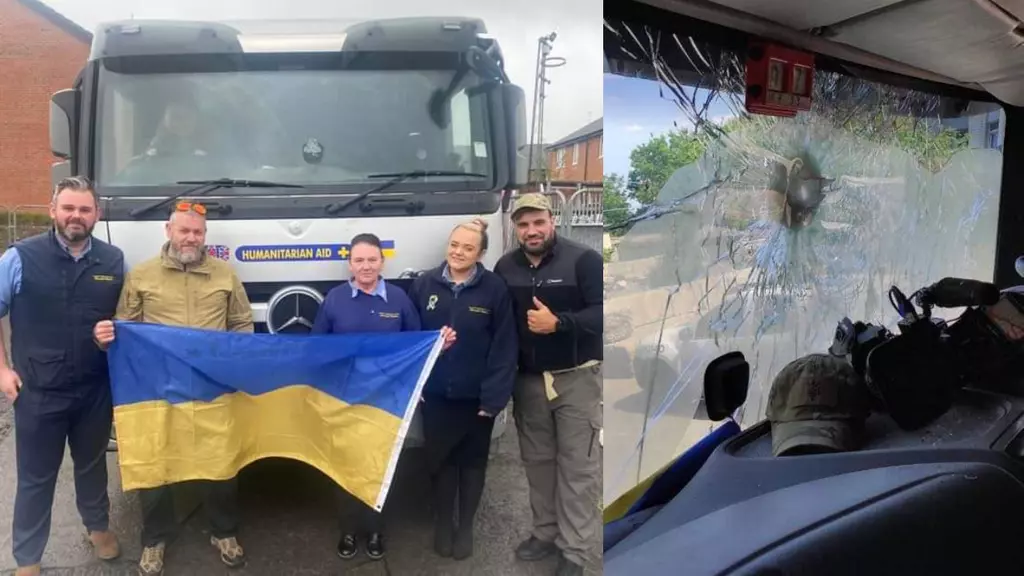 Lorry carrying French reporter killed in Ukraine