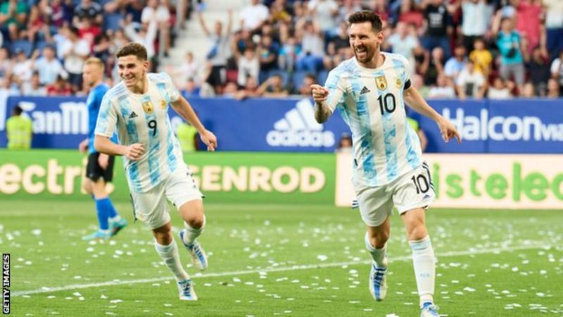 Lionel Messi scores five to overtake Puskas tally
