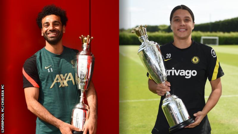 Mohamed Salah and Sam Kerr win PFA player of year awards