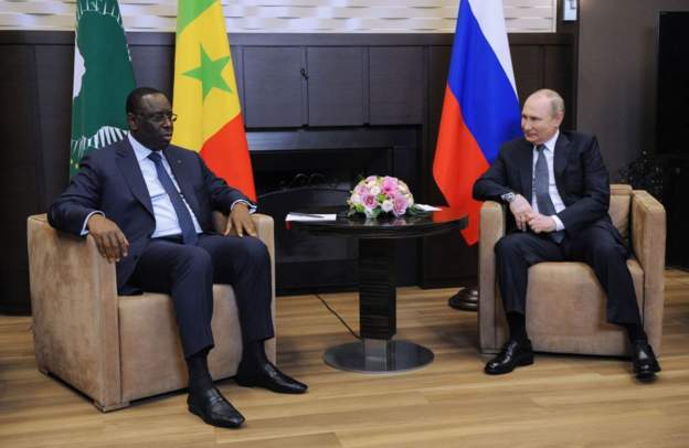 AU chief warns Putin over impact on Africa of Ukraine war