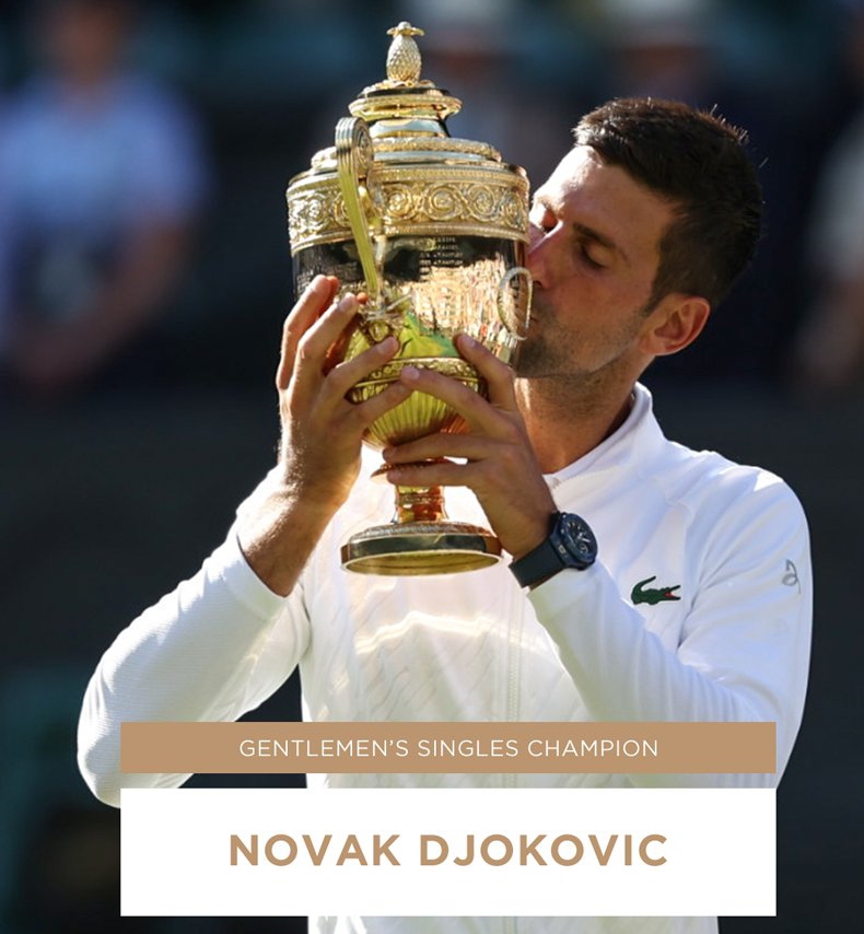 Novak Djokovic beats Nick Kyrgios to win Wimbledon title