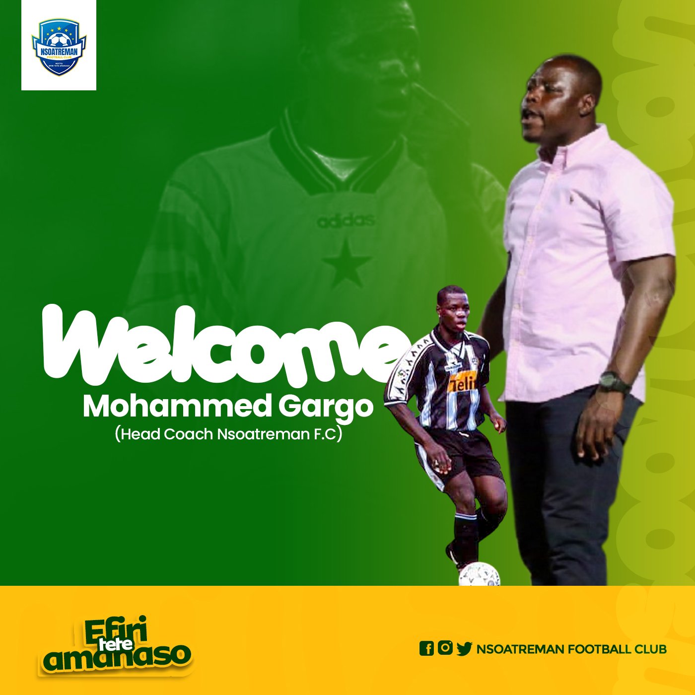 Mohammed Gargo is new coach for Nsoatreman FC