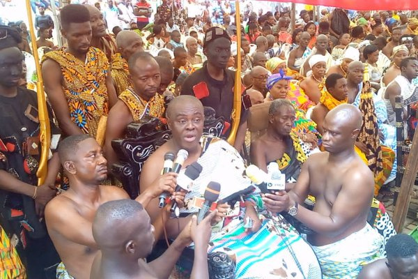 Let’s unite our resources to resolve development issues – Dormaahene urges chiefs
