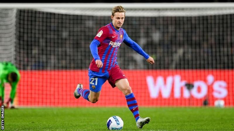 Man United target De Jong ‘not for sale’ say Barca