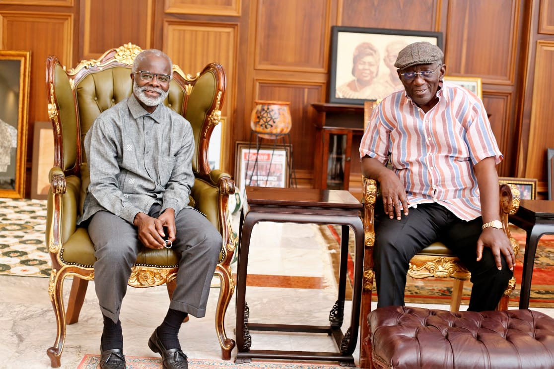 Nduom pays courtesy call on Kufuor