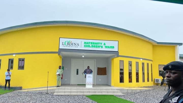 John Mahama, wife commission newly built maternity and children’s ward for Bole District