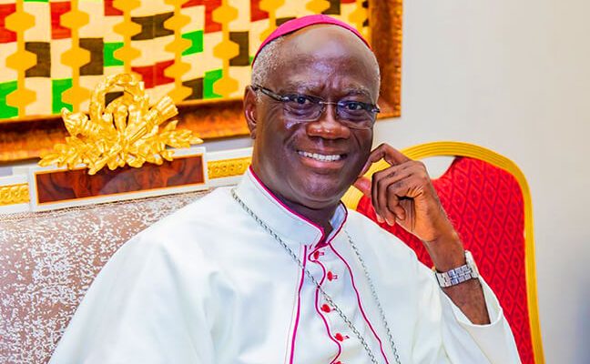Catholic Bishop of Accra meets and prays with Nduom